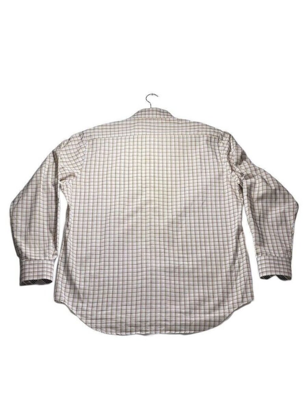 Tailor Byrd COLLECTION Mens XL Button-Down Long-Sleeve Plaid Shirt - Picture 3 of 11